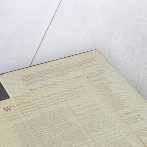 The United States Constitution, 1787 by American School