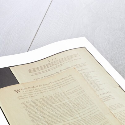 The United States Constitution, 1787 by American School