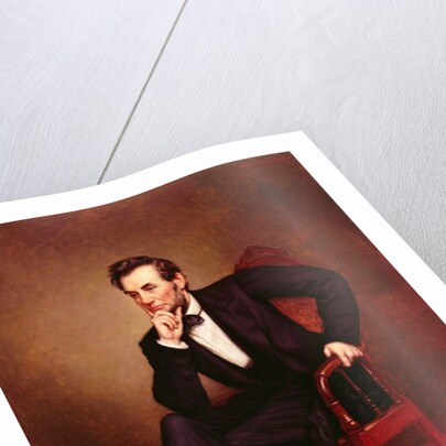 Portrait of Abraham Lincoln by George Peter Alexander Healy