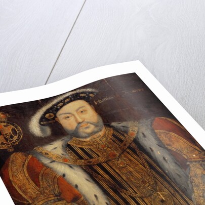 Portrait of Henry VIII by Hans Holbein the Younger