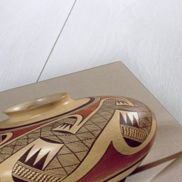 Hopi 'Bullware' jar, from Arizona by School American