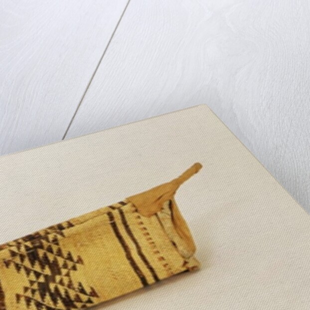 Hupa jump dance basket, from North Carolina by School American