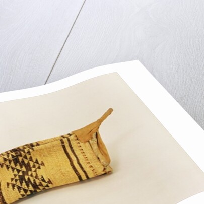 Hupa jump dance basket, from North Carolina by School American