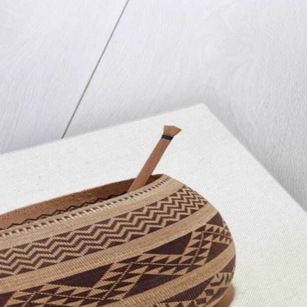 South Western Native American cooking basket by American School