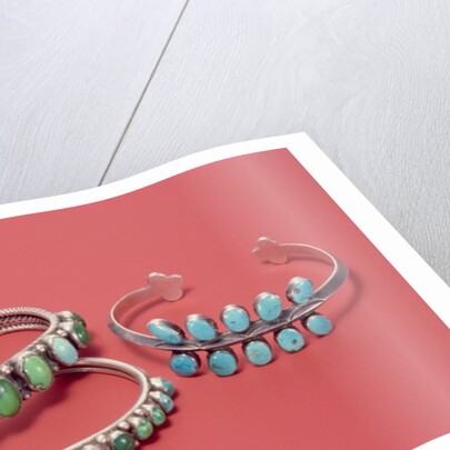 Navajo bracelets by American School