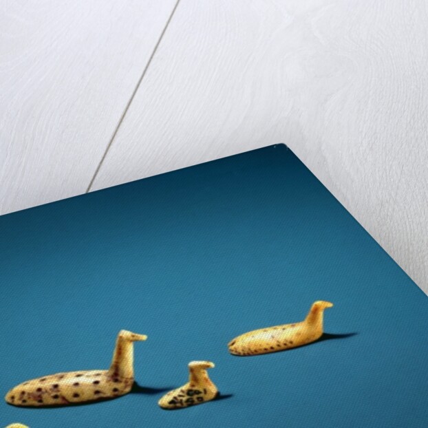 Inuit shore bird sculptures by School Inuit