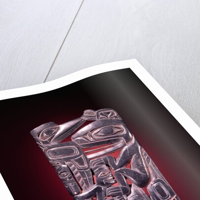 Haida Raven totem by School Canadian