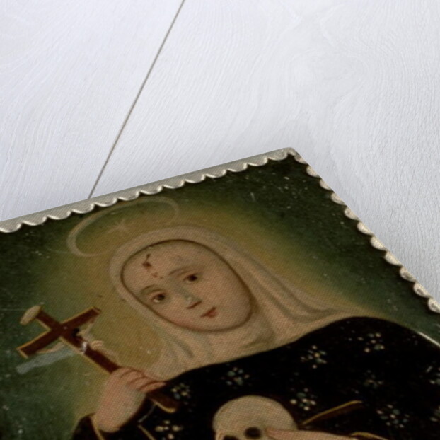 St. Rita de Casia by Mexican School