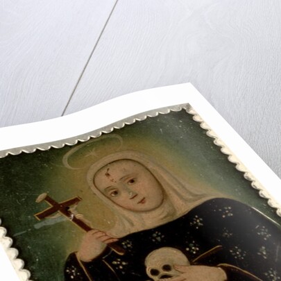 St. Rita de Casia by Mexican School