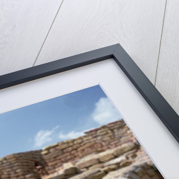 Pueblo Indian dwelling and Kiva, built 11th-14th century by Anonymous