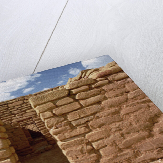 Remains of Pueblo Indian dwellings, built 11th-14th century by Anonymous