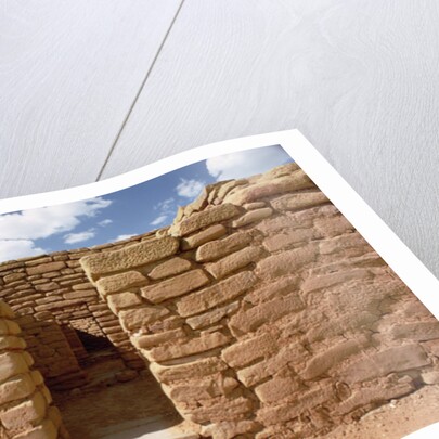 Remains of Pueblo Indian dwellings, built 11th-14th century by Anonymous