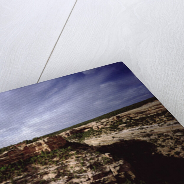 A view of the surrounding landscape by Anonymous