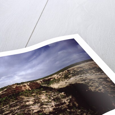 A view of the surrounding landscape by Anonymous