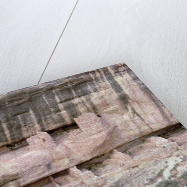 Remains of Pueblo Indian cliff dwellings, built 11th-14th century by Anonymous