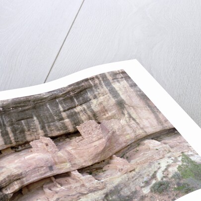 Remains of Pueblo Indian cliff dwellings, built 11th-14th century by Anonymous