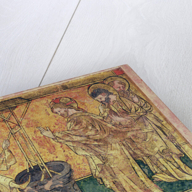 Christ and the Woman of Samaria at the Well by German School