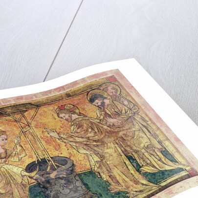 Christ and the Woman of Samaria at the Well by German School