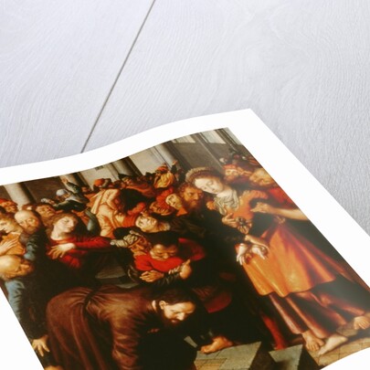 Christ and the Woman taken in adultery by Jan Sanders van Hemessen