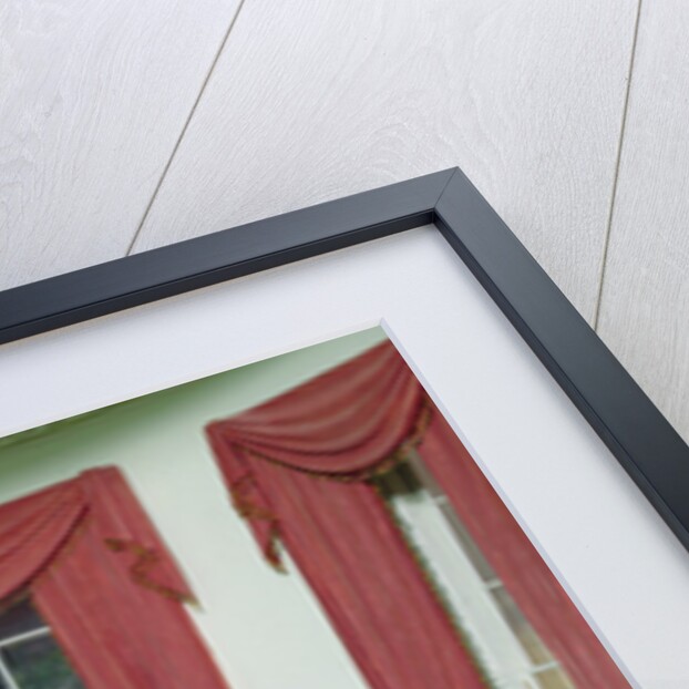 Dolley Madison removes paintings from the White house, 1814 by American School