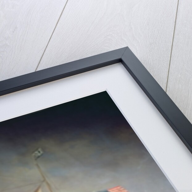 The 'Catalpa' with whale by American School