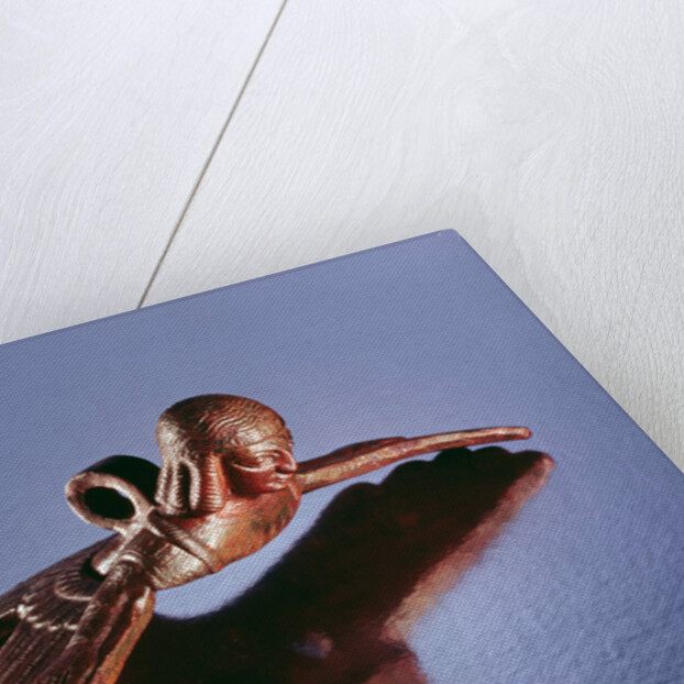 Cauldron handle, bird with the torso of a woman by Scythian Scythian