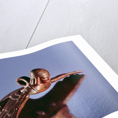 Cauldron handle, bird with the torso of a woman by Scythian Scythian