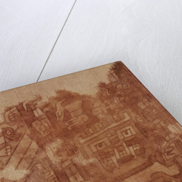 Wool fragment with god figures, Nazca Culture by Culture Nazca