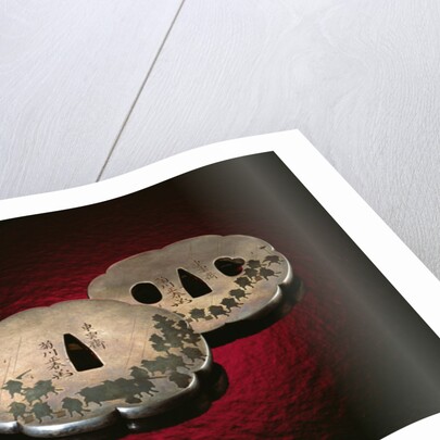 Tsuba Sword Guard, Edo Period by School Japanese