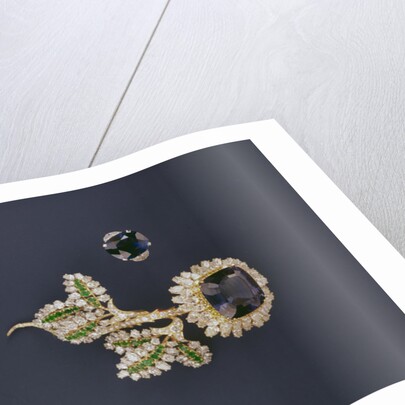 Brooch and ring by Anonymous