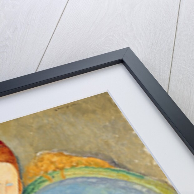 Mme Hebuterne in a Blue Chair, 1918 by Amedeo Modigliani