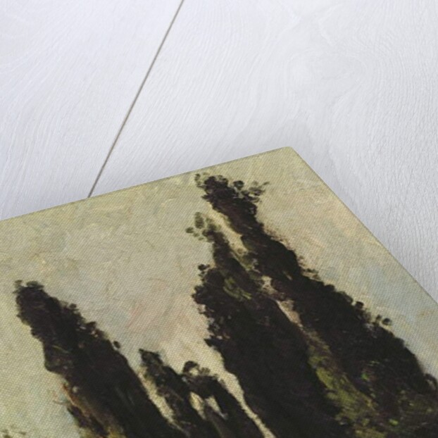 Road to Corot's Studio by Camille Pissarro