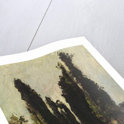 Road to Corot's Studio by Camille Pissarro