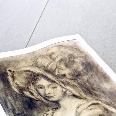 Mme Dieterle in a Hat, c.1896 by Pierre Auguste Renoir