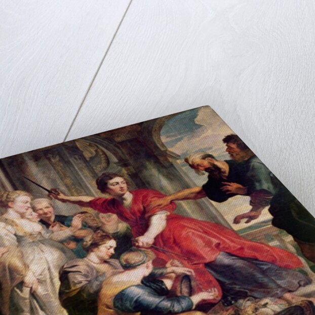 Achilles discovered by Odysseus, c.1617 by Peter P. & Dyck Anthony Van Rubens