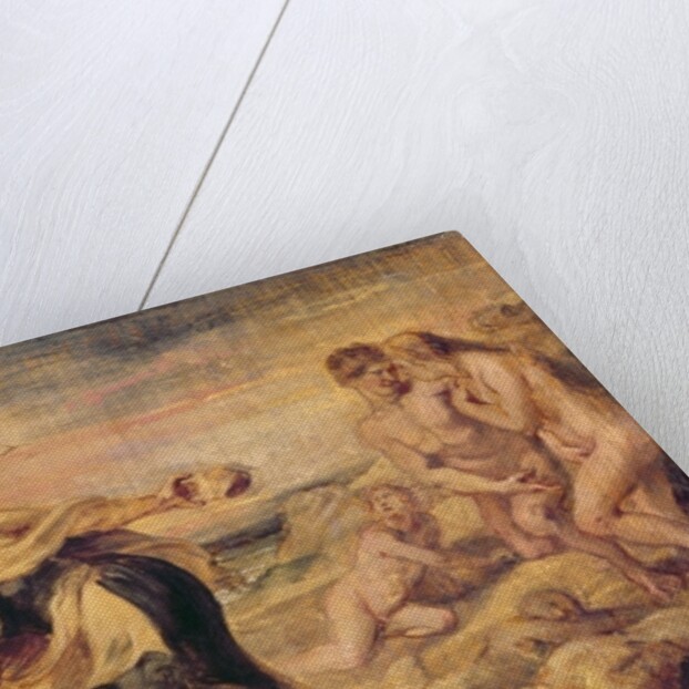 Deucalion and Pyrrha Repeople the World by Throwing Stones Behind Them, c.1636 by Peter Paul Rubens