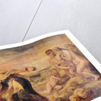 Deucalion and Pyrrha Repeople the World by Throwing Stones Behind Them, c.1636 by Peter Paul Rubens