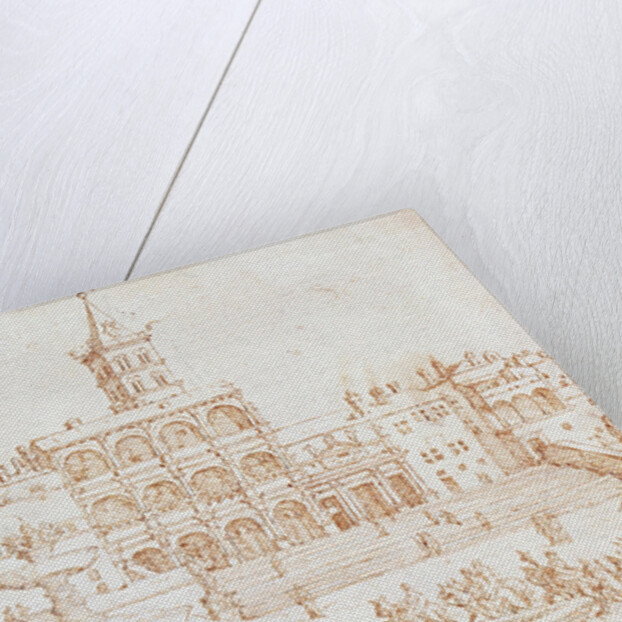 Old St. Peter's by Maerten van Heemskerck