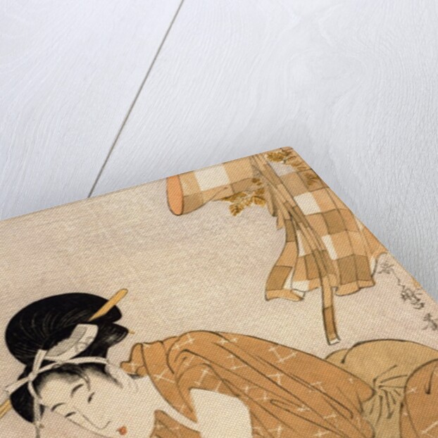 The Bath, Edo period by Kitagawa Utamaro