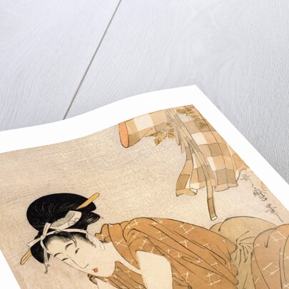 The Bath, Edo period by Kitagawa Utamaro