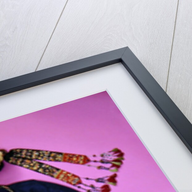 Woman's Dress and Basketry Hat, Ch'uan Miao by School Chinese