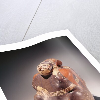 Pottery cocoa picker, Nazca Culture by School Peruvian