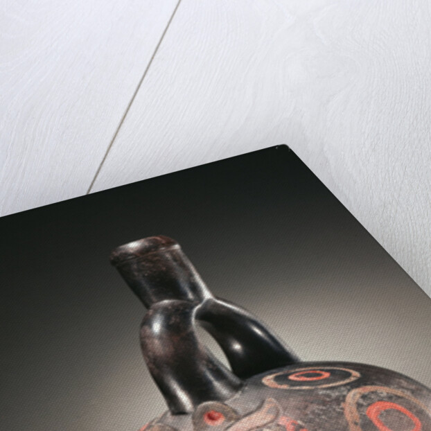 Vessel with puma, Chavin Culture, c.90 BC by School Peruvian