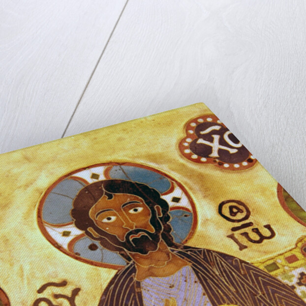 Christ Enthroned by School Russian