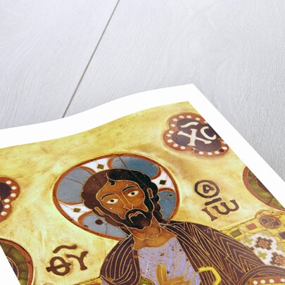 Christ Enthroned by School Russian