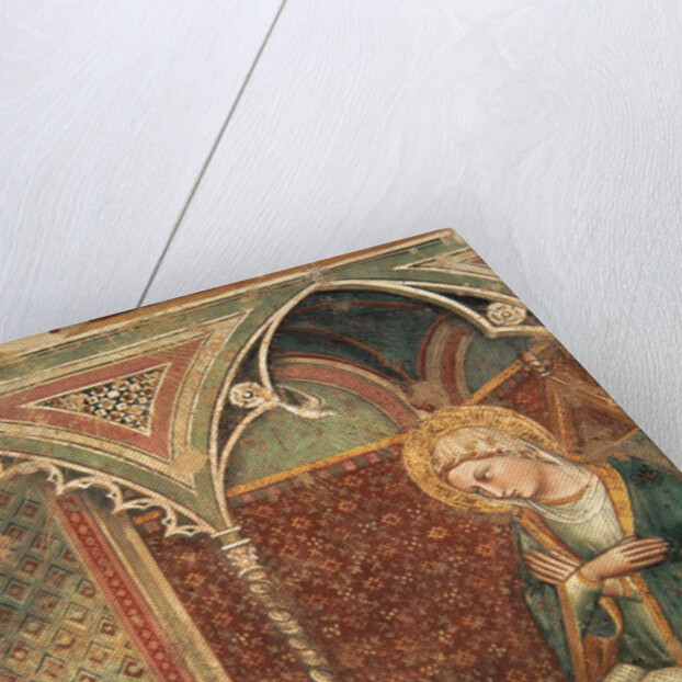 The Annunciation, late 14th century by Aretino Luca Spinello or Spinelli