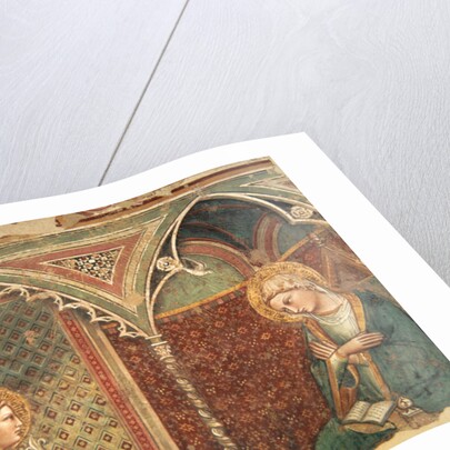 The Annunciation, late 14th century by Aretino Luca Spinello or Spinelli