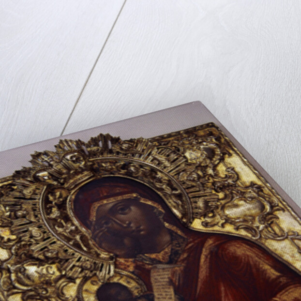 Virgin and Child by School Russian