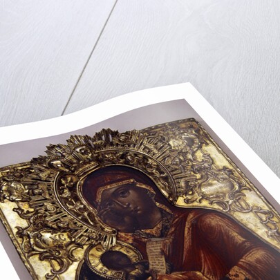 Virgin and Child by School Russian