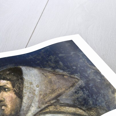 Head of a shepherd by Giotto